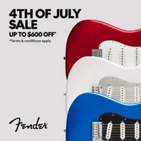 Fender: Up to $600 off Fender: Up to $600 off