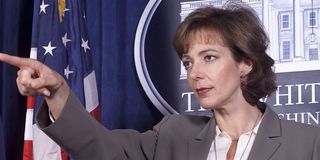 Alison Janney on The West Wing