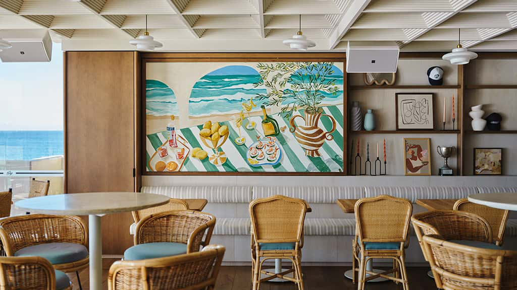 Bondi Icebergs newly renovated interior.