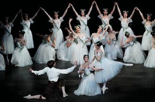 The Queensland ballet performing La Sylphide.