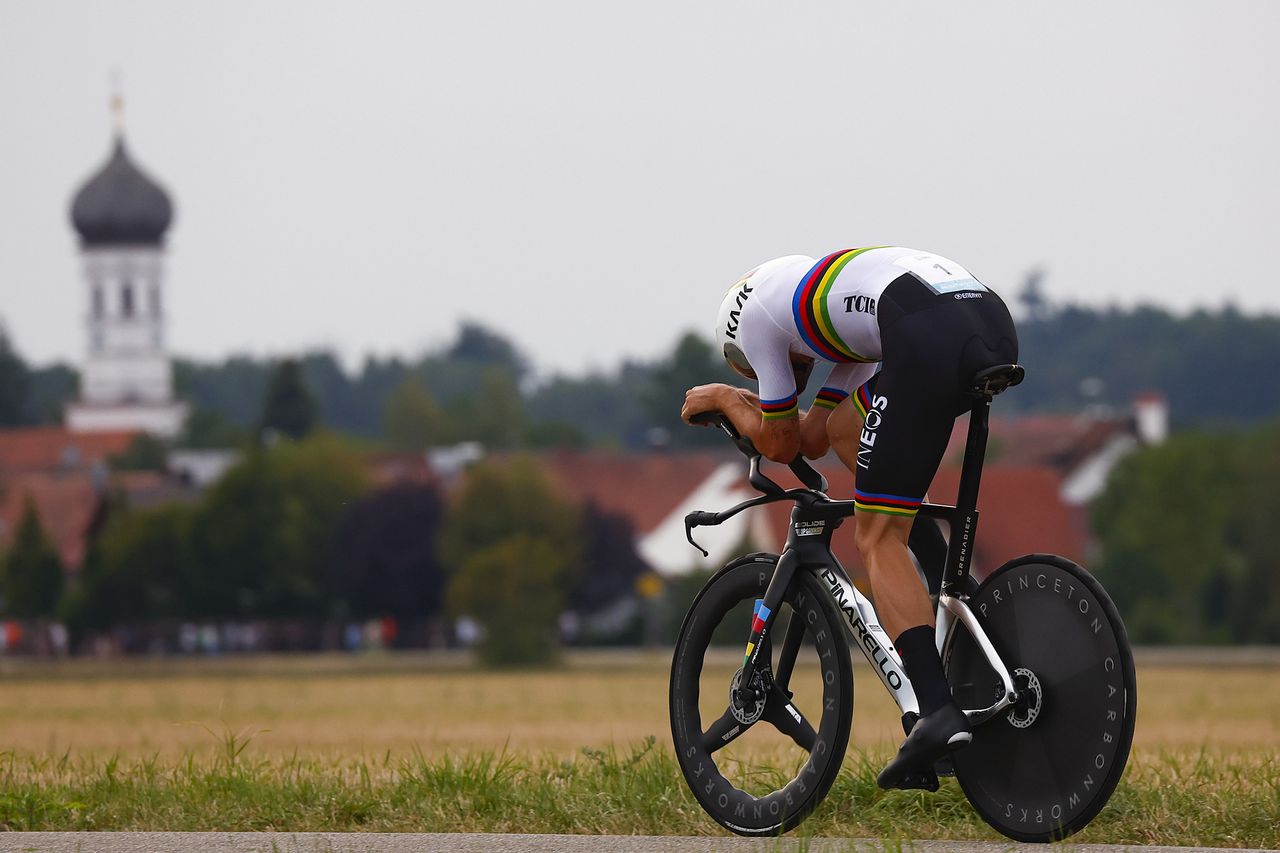 European Championships Munich 2022 - 2022 UEC Road Elite European Championships - Men's ITT - 17/08/2022 - Filippo Ganna (ITA) - photo Luca Bettini/UEC/SprintCyclingAgency&Acirc;&copy;2022