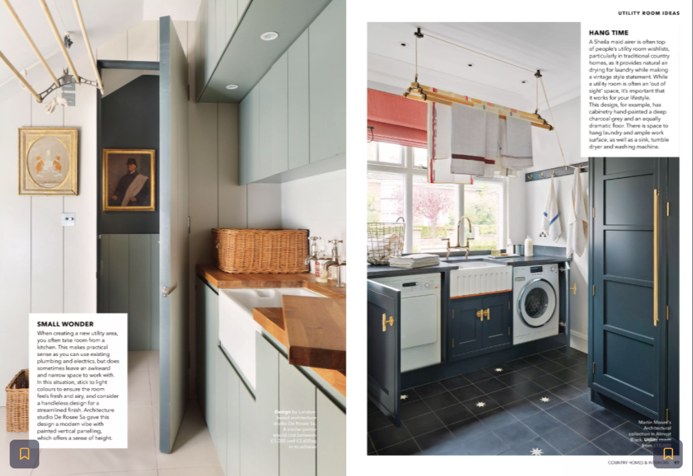 Country Homes &amp; Interiors April 2021 issue pages