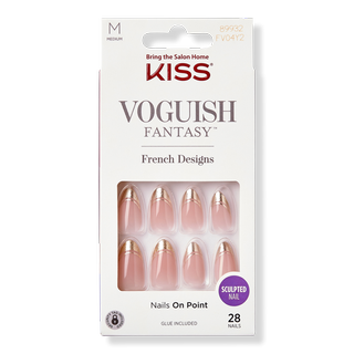 Voguish Fantasy Sculpted French Nails