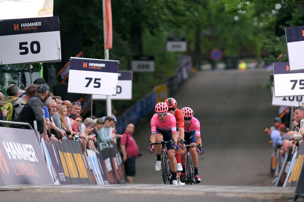 EF Education First climb in Limburg