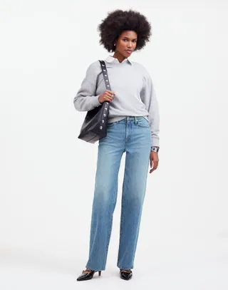 Madewell + The '90s Straight Jean