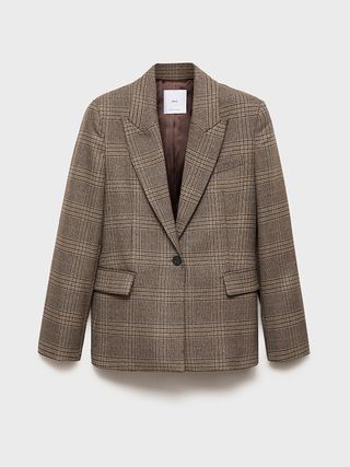 Mango, Checked Blazer