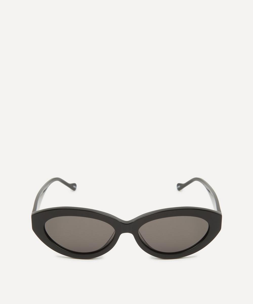 Slim-Fit Oval Sunglasses