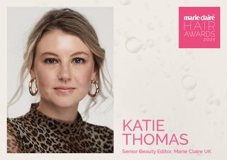 Katie Thomas Marie Claire hair awards 2024 judge
