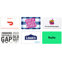 Speciality gift cards at Amazon