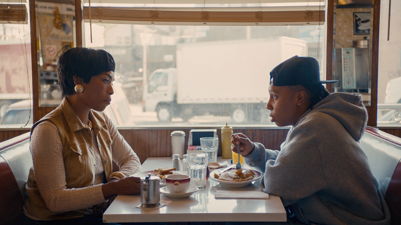 Angela Bassett and Lena Waithe in Master of None