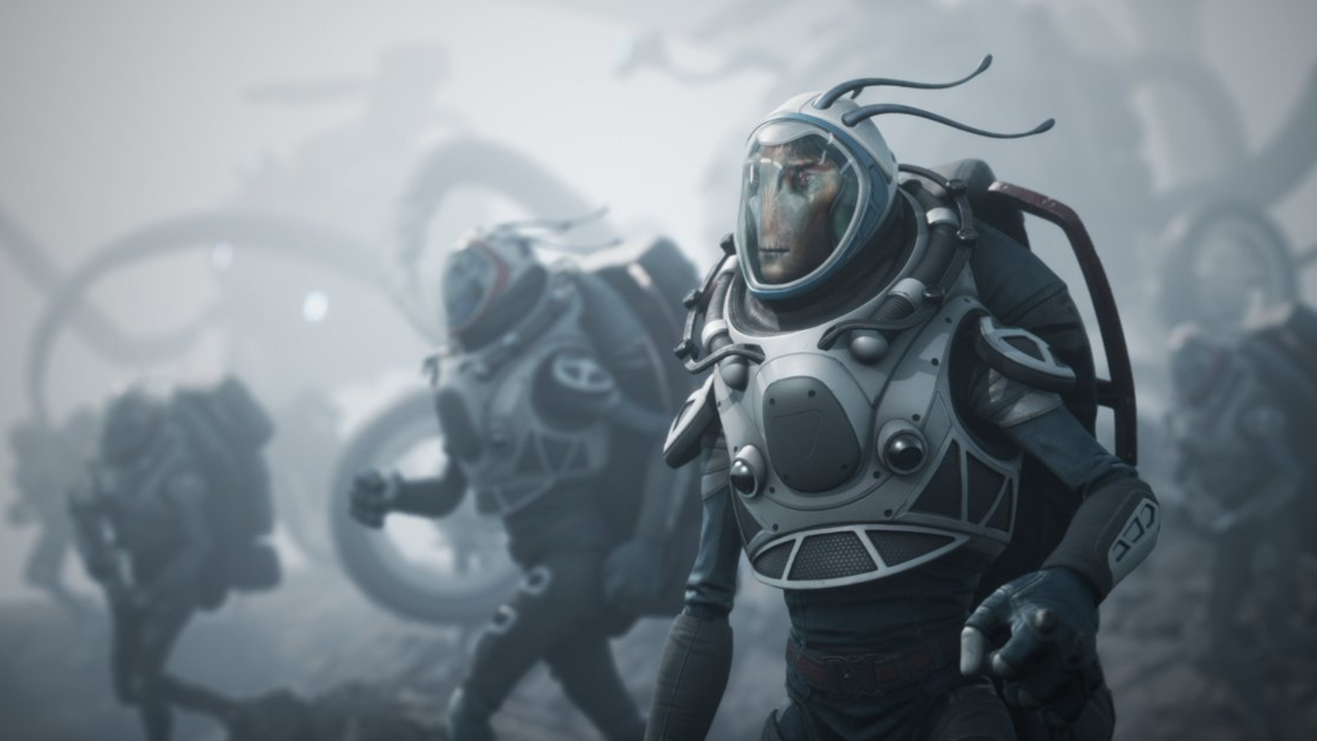 A screenshot of the upcoming PS5 game, Infinitesimals