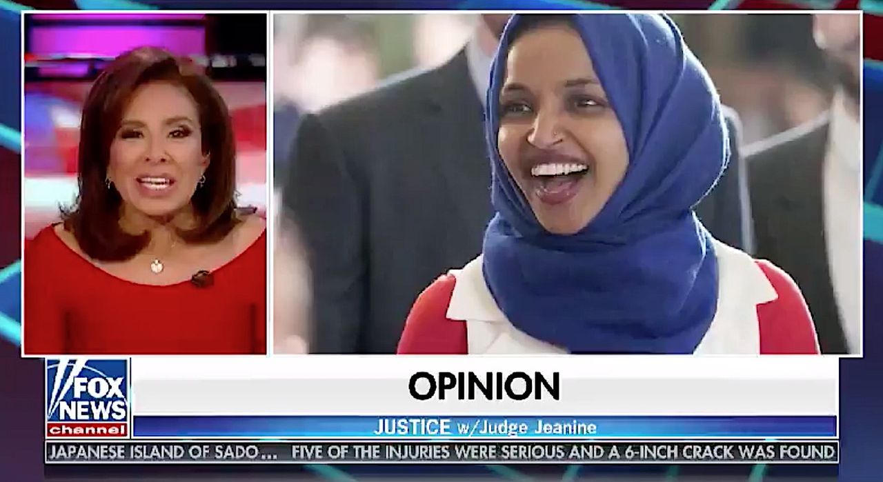 Jeanine Pirro slams Rep. Ilhan Omar, gets slammed by Fox News