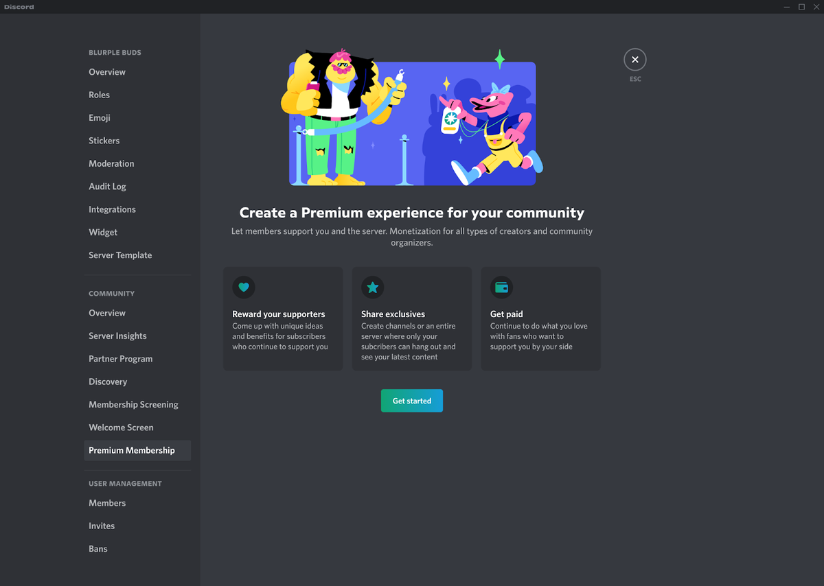 Discord Premium Memberships