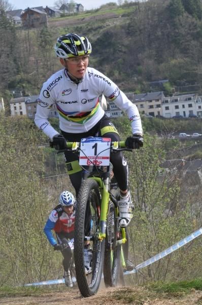 World Champion Irina Kalentieva (Topeak Ergon)