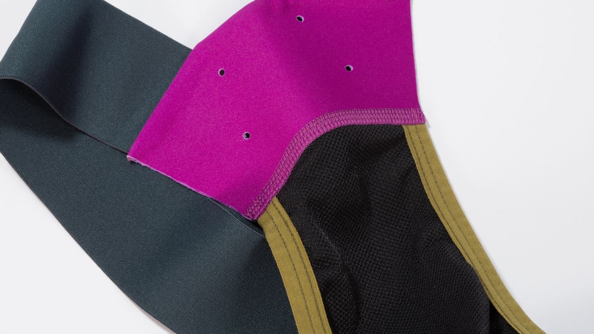 MAAP Alt Road Cargo bib shorts detail of all the colours