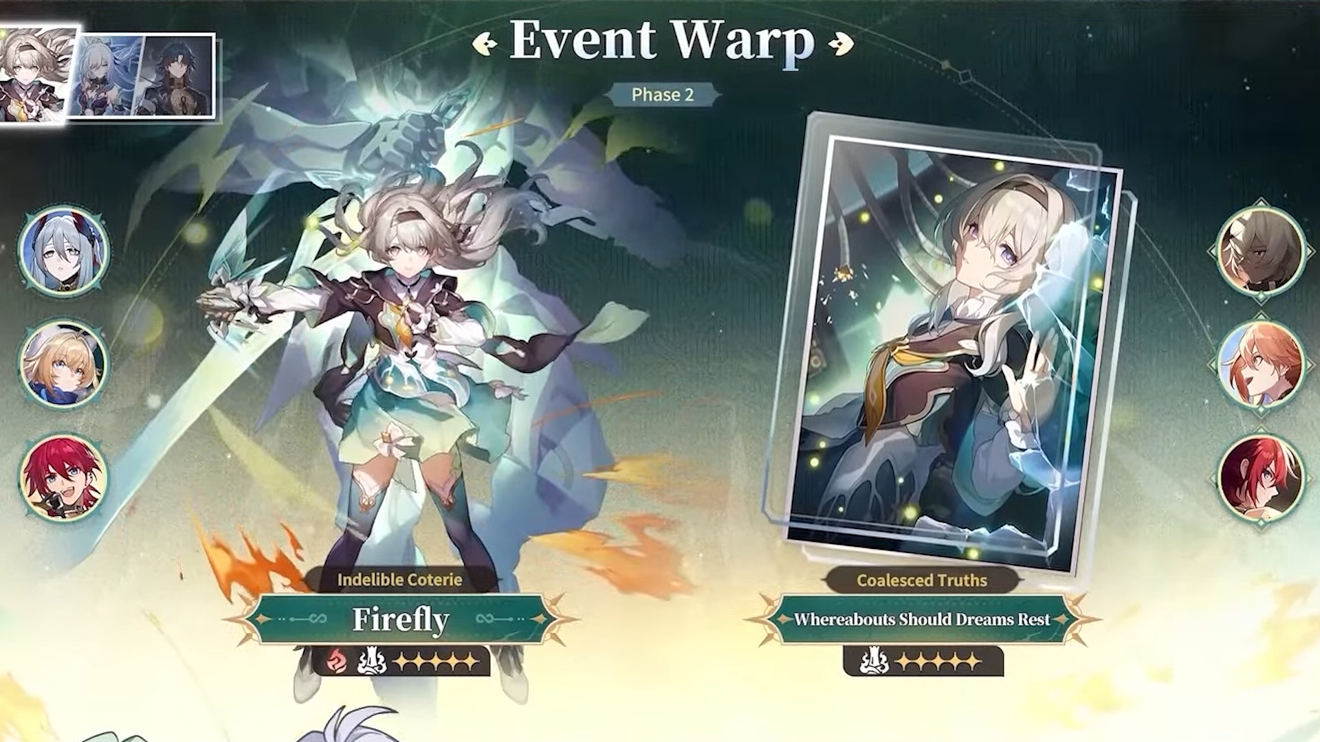 Honkai Star Rail banners - Firefly and her signature Light Cone