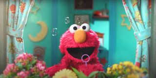 Elmo on Sesame Street