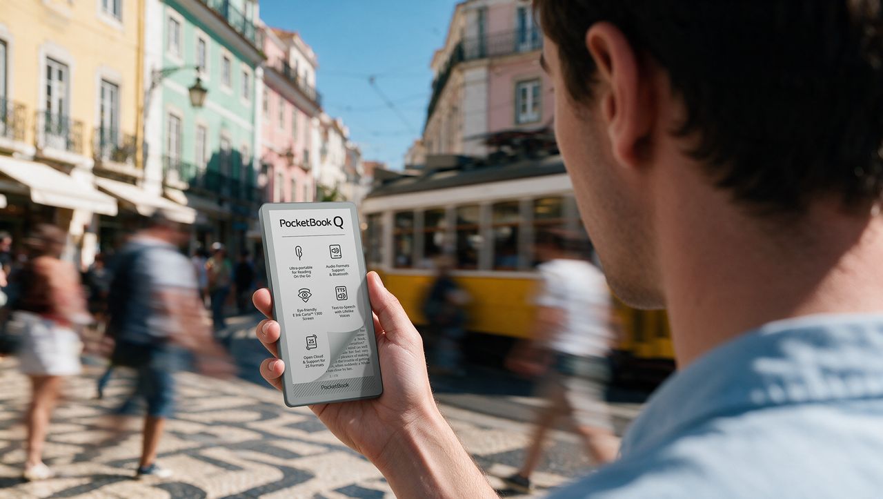 The PocketBook Q wants to be the e-reader you carry everywhere