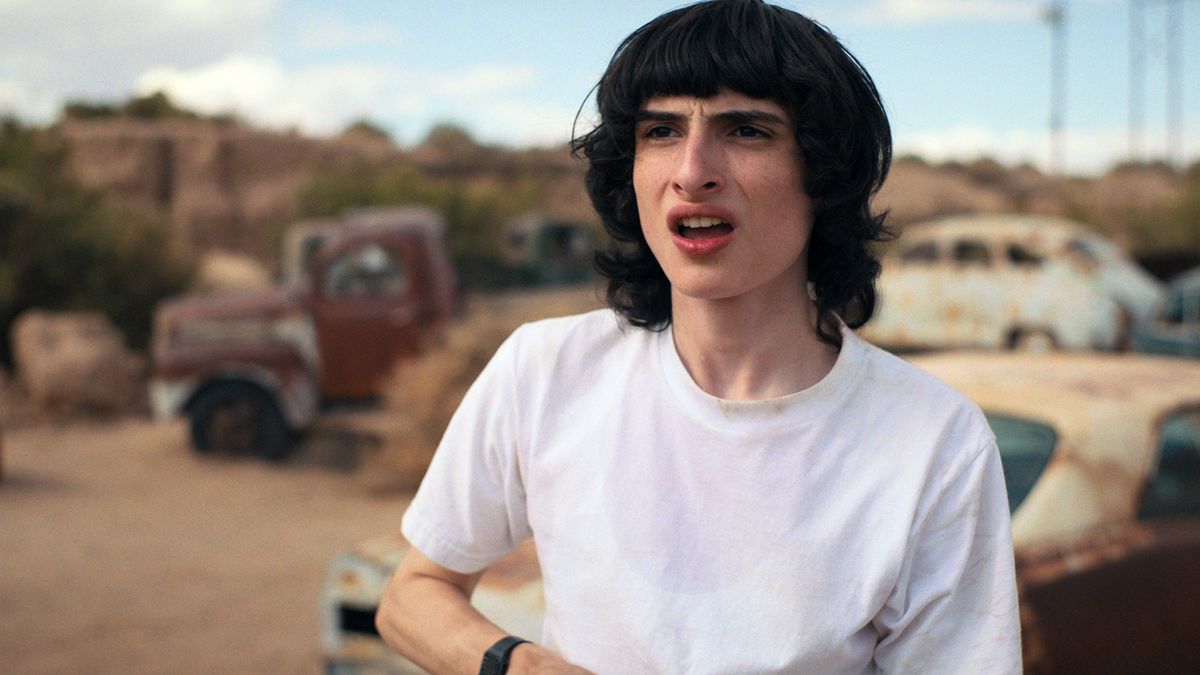 Finn Wolfhard as Mike Wheeler in STRANGER THINGS 4