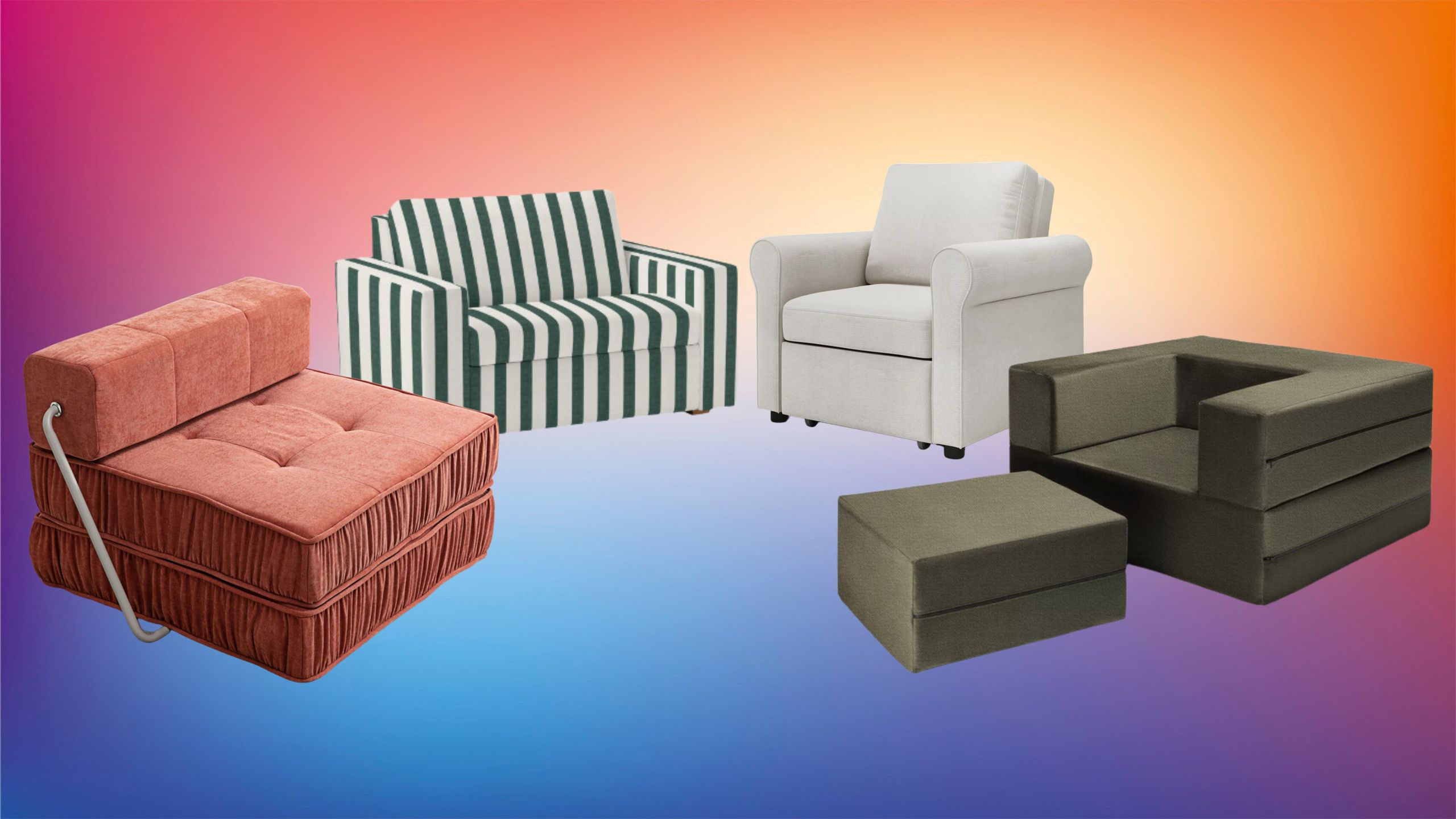 12 Stylish Sleeper Chair Beds to Transform Spare Corners