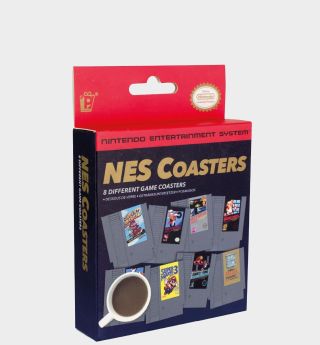 NES Coaster box on a plain background