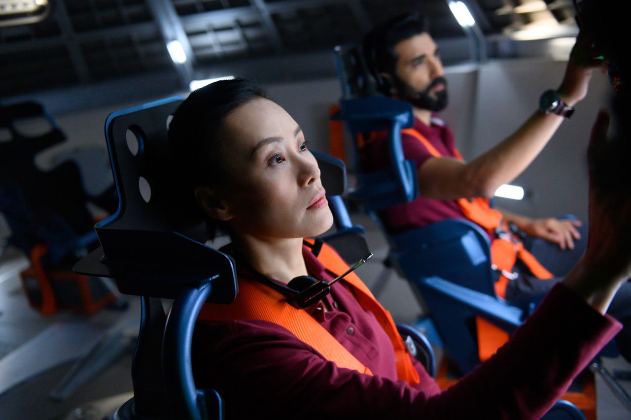 Vivian Wu in Away on Netflix.