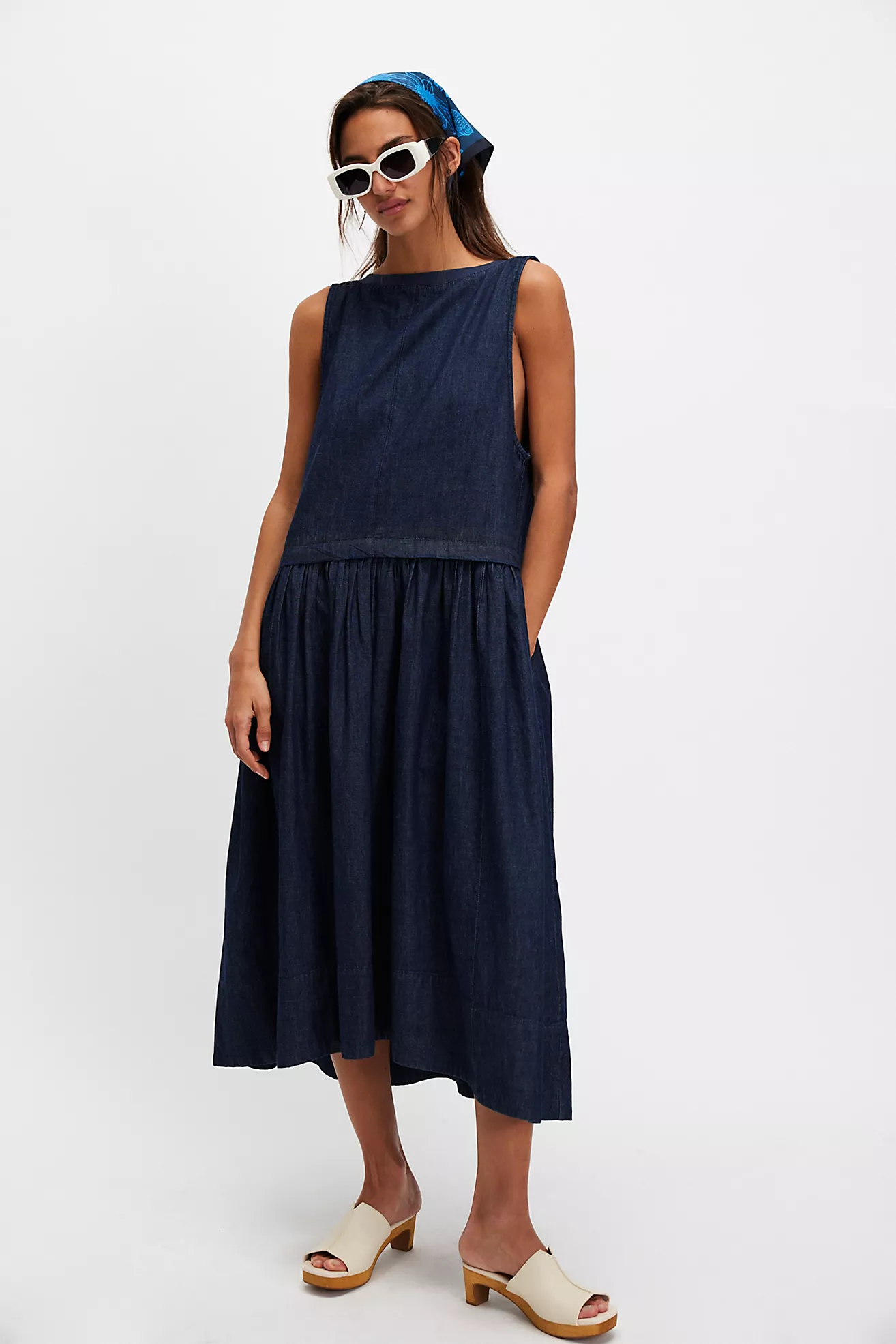 Soraya Denim Midi Dress