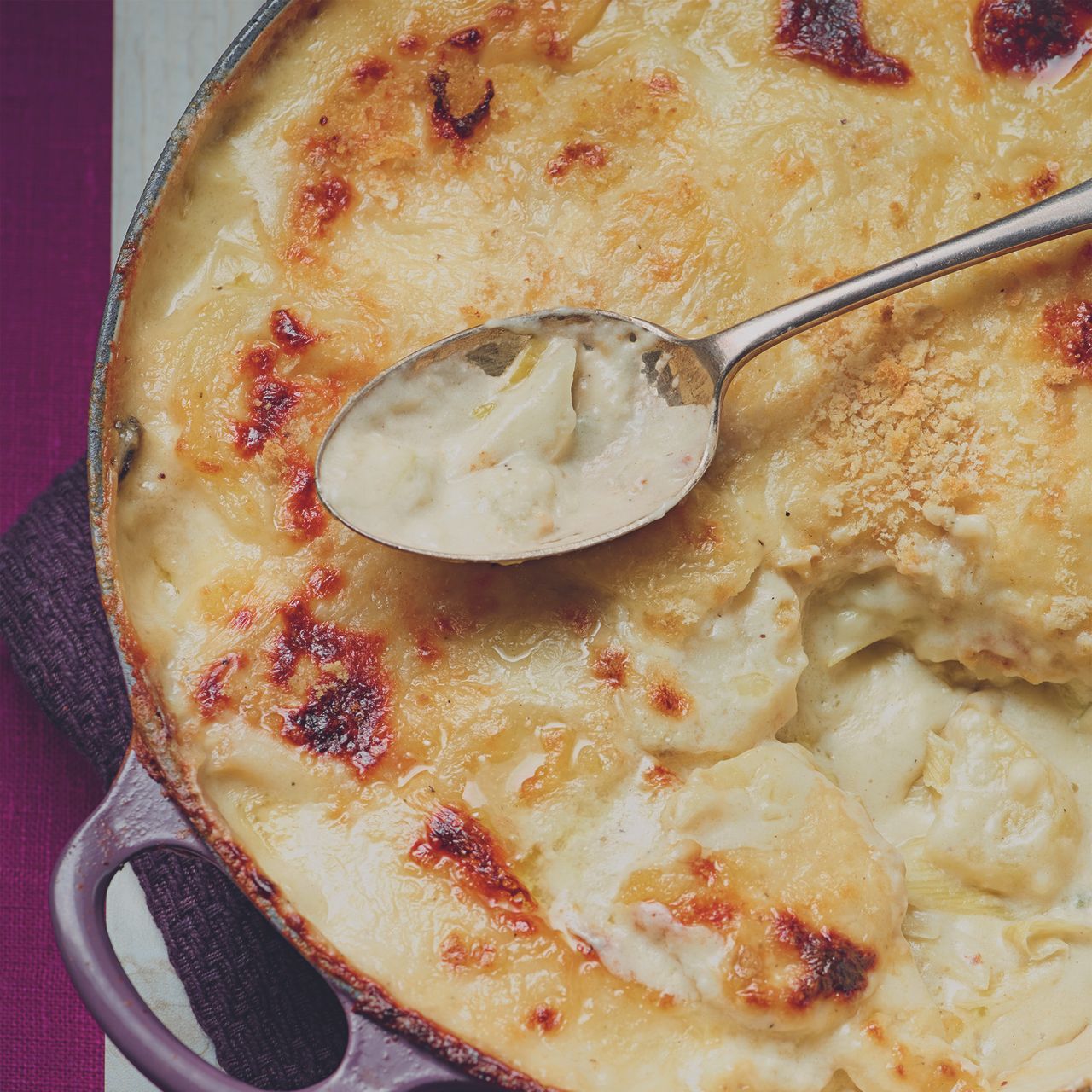 photo of celeriac gratin