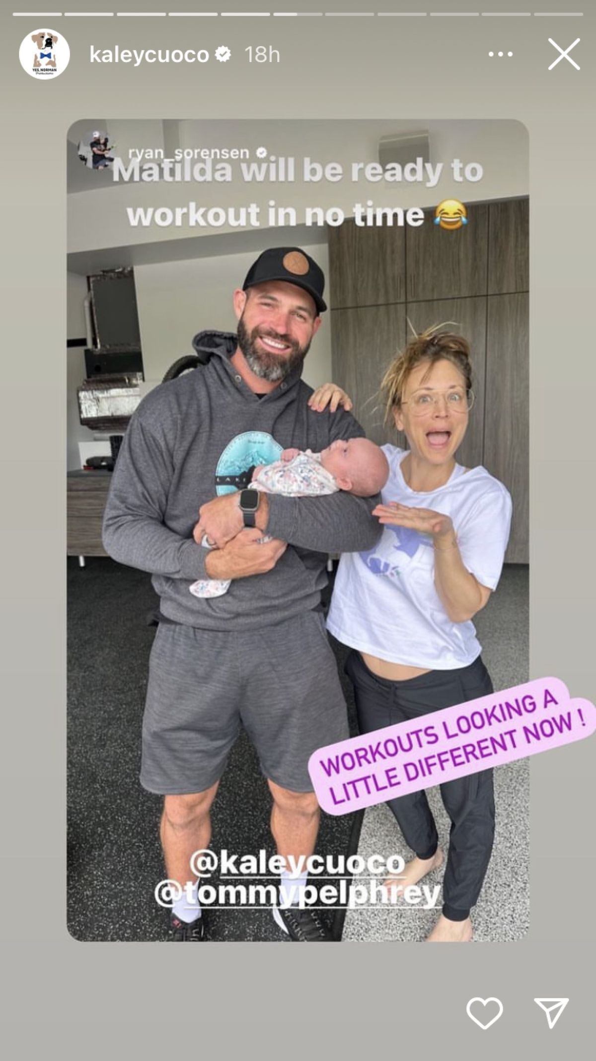 One Month In, Kaley Cuoco Opens Up About Baby Matilda And