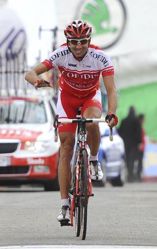 David Moncoutie, stage winner, Vuelta a Espana 2011, stage 11