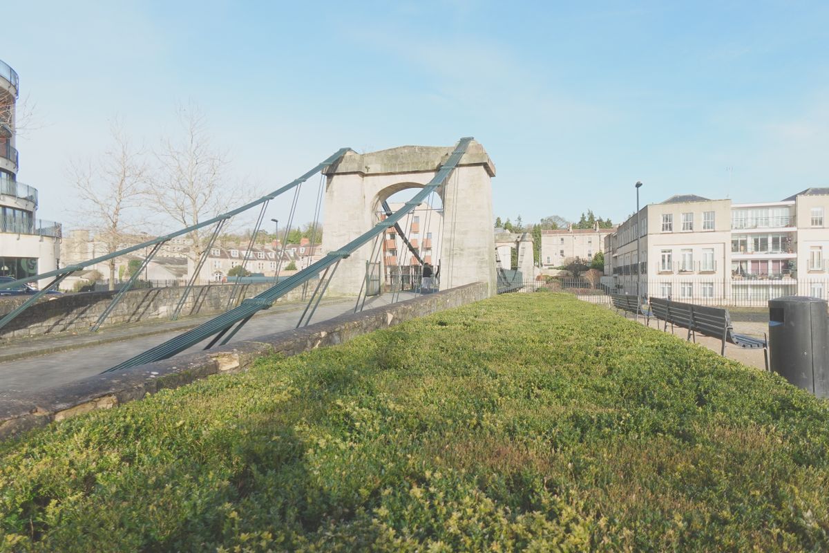 A photo of a bridge taken on a Sony ZV-1F vlogging camera