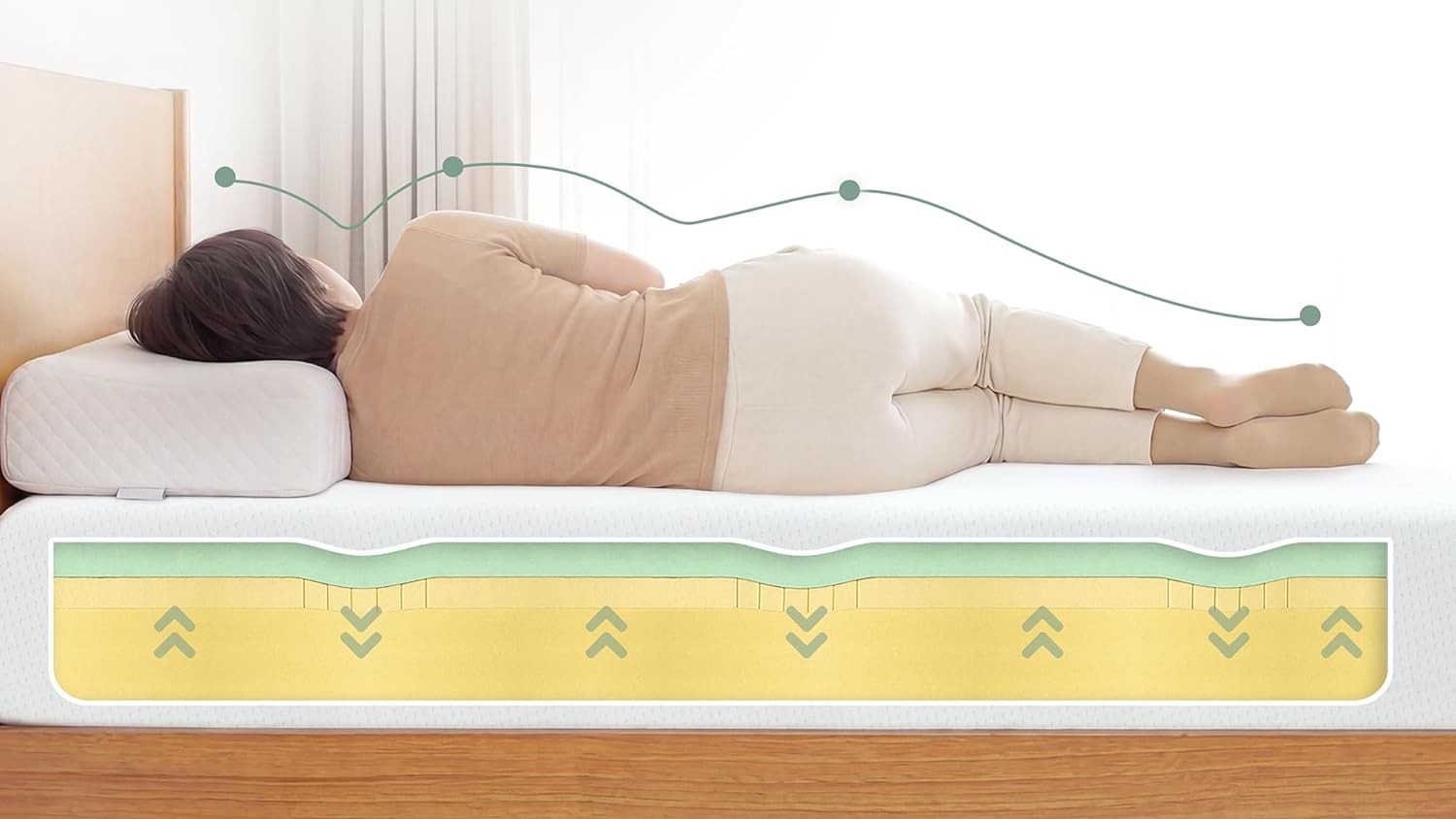 Zinus 12-inch Green Tea Memory Foam Mattress