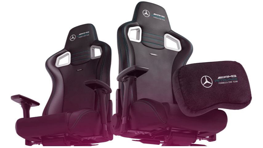 The Noblechairs x Mercedes-AMG Epic gaming chair