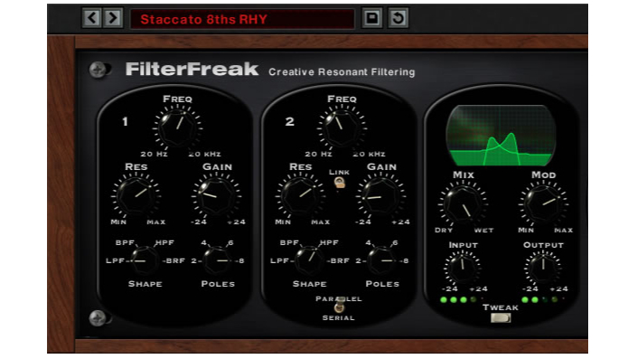 Best filter plugins: Soundtoys FilterFreak 2