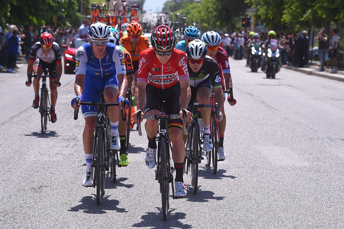 Jasper De Buyst (Lotto Soudal) in the breakaway