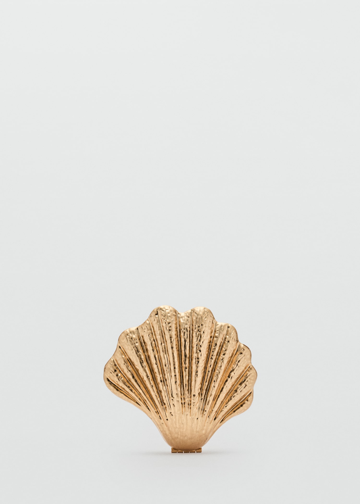 MANGO Shell Design Clutch Bag 
