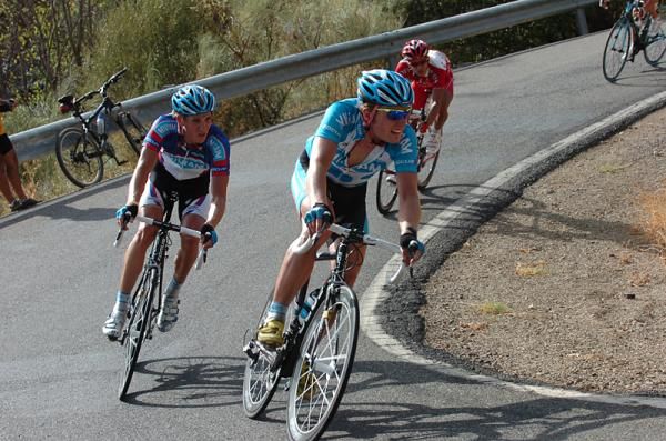 Dominick Roels and Martin Velits (Milram)