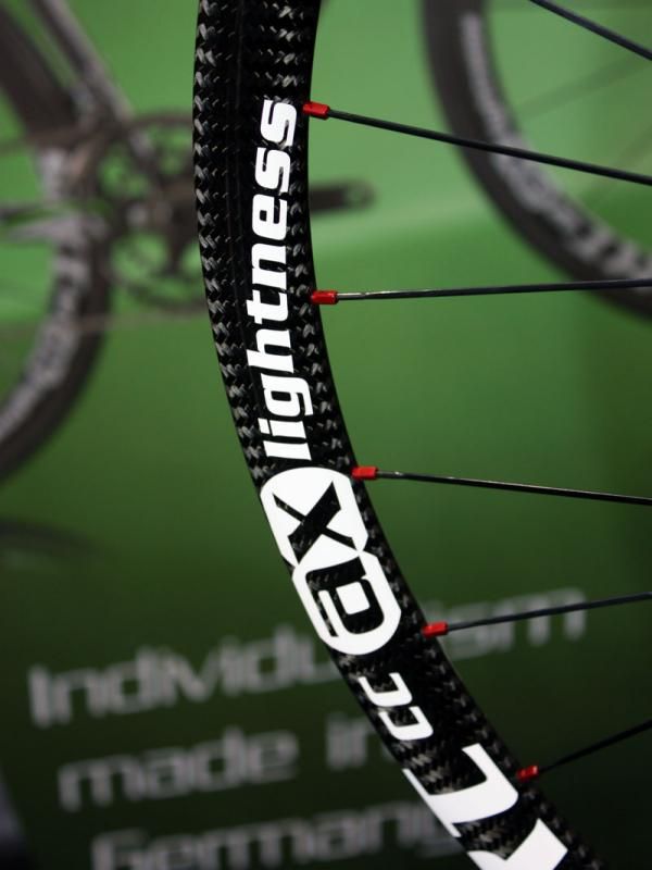 AX-Lightness says its SRT CC mountain bike rims weigh just 230g apiece.