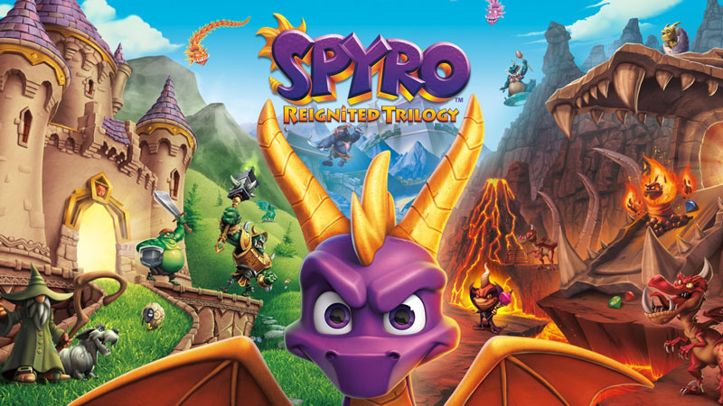 Spyro Trilogy promo shot