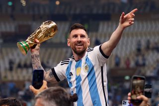 2023 Ballon d'Or hopeful Lionel Messi helped Argentina win the World Cup in Qatar