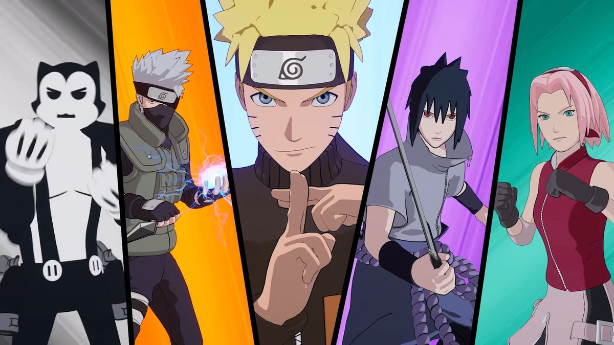 Fortnite' adds plenty of 'Naruto' content to the battle royale
