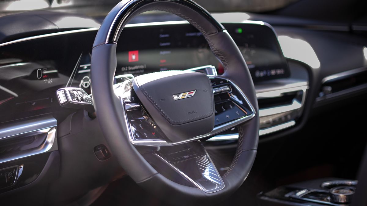 2026 Cadillac Lyriq-V test drive.