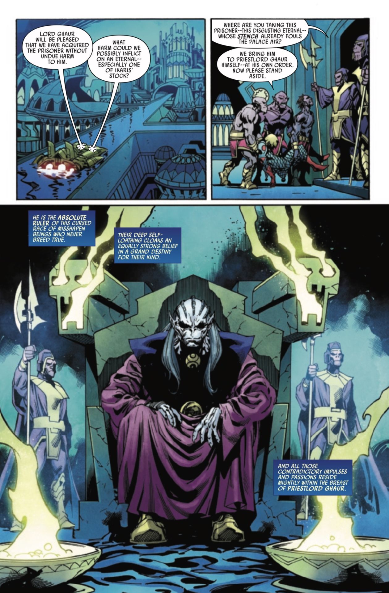 page from Eternals Forever #1