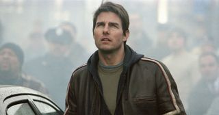 Tom Cruise stars as Ray Ferrier in Steven Spielberg's War of the Worlds.