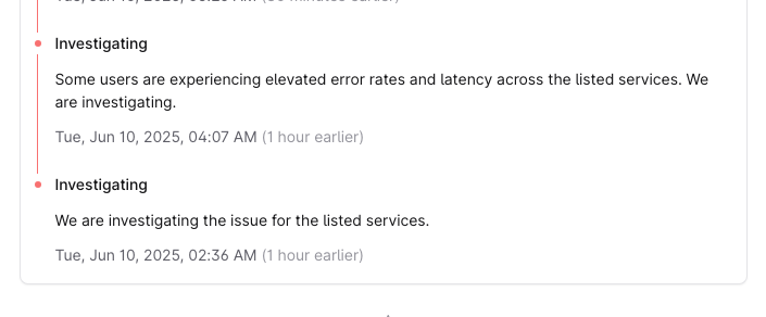 OpenAI status