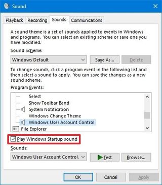 Pay Windows Startup Sound (enabled)