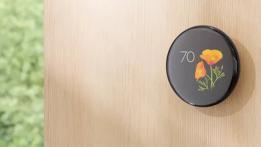Google Nest Learning Thermostat floral faces
