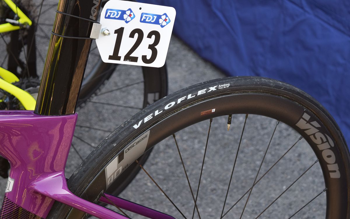 Marta cavalli raced with Veloflex Arenburg tyres