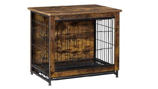 FEANDREA wooden dog crate