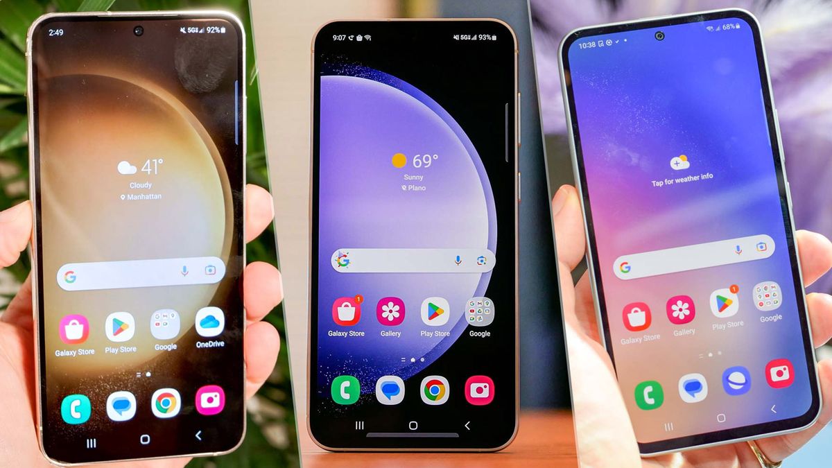 Samsung Galaxy S23 vs Galaxy S23 FE vs Galaxy A54 — what's the